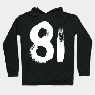 Number 81 Hoodie